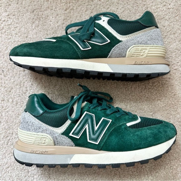 New Balance Other - New Balance 574  Sneakers Mens 10 Green Casual Shoes Running U574LGNW
